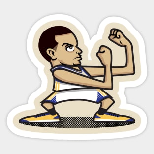 Fighting Steph Sticker